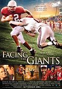 "Facing The Giants" movie clips poster