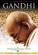 "Gandhi" movie clips poster