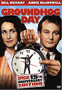 "Groundhog Day" movie clips poster