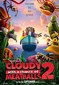 "Cloudy With A Chance Of Meatballs 2" movie clips poster